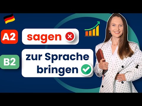 Nomen-Verb-Verbindungen, die du auf höheren Niveaustufen brauchst I deutsch lernen b2, c1