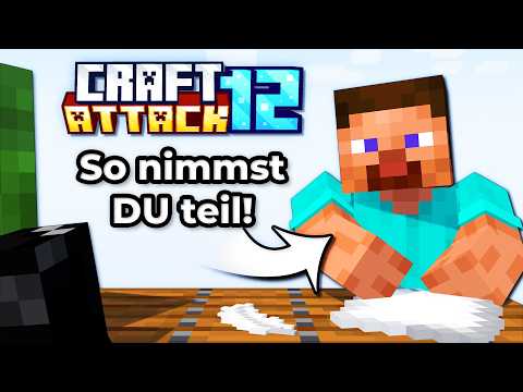 SO kannst DU an CRAFT ATTACK 12 TEILNEHMEN (Anleitung)