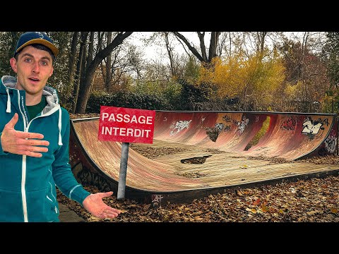 JE RÉCUPÈRE LE SKATE PARK DE MA VILLE !