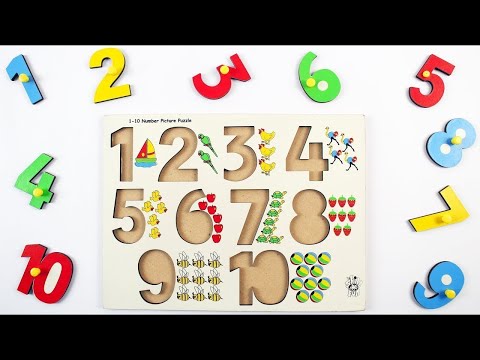 Counting Numbers from 1 to 10 for Toddlers