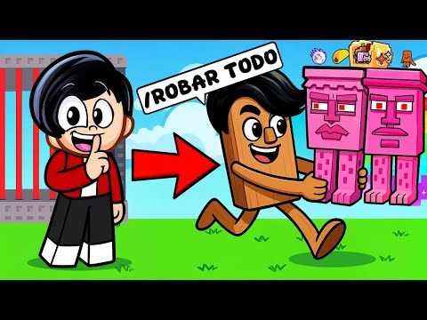 ME CONVERTI en UN BRAINROT para TROLLEAR a TODOS en ROBA UN BRAINROT! | Karim Juega E