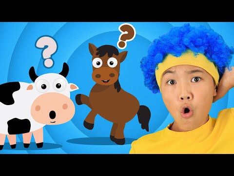 Learning Animal Sounds with Mini DB | D Billions Kids Songs