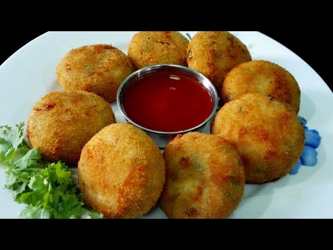 Rava Cutlets Recipe || Suji Cutlet / Rava Cutlets ( Vegan)