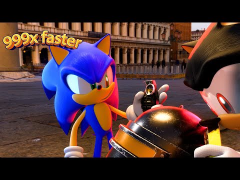 Sonic vs 999 Bomb TNT