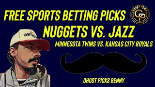 NBA FREE PLAY: DENVER NUGGETS VS. UTAH JAZZ | TWINS VS. ROYALS MLB | WEDNESDAY 4/1/26