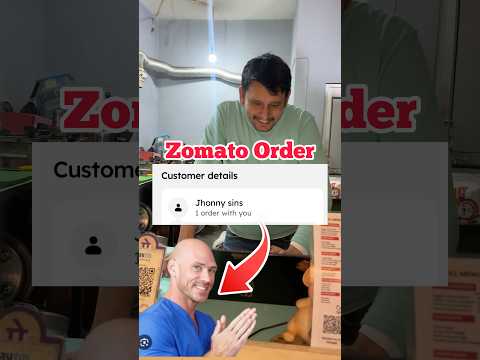 Jhonny ka order aaya zomato pr aur hua ye #tamannapraveenvlogs