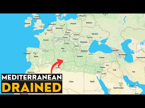 What If We Drained The Mediterranean Sea?