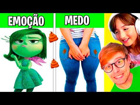 ENCONTREI as EMOÇÕES de DIVERTIDA MENTE 2 na VIDA REAL!