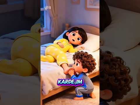 Kardeşim ayağımı tavuk zannetti #animation #ytdayibenionecikarnolur #cartoon #funny