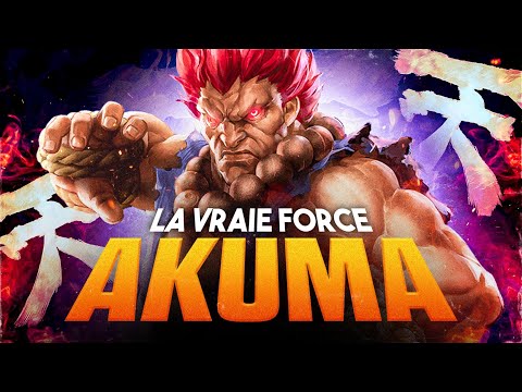 La VRAIE FORCE d'AKUMA ! (Le COMBATTANT le PLUS PUISSANT des JEUX VIDÉO )