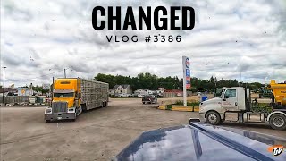 CHANGED | My Trucking Life | Vlog #3386