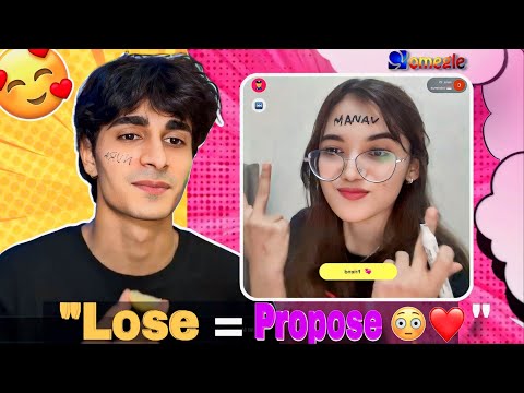 “If I Lose… I HAVE TO PROPOSE TO HER 🌷