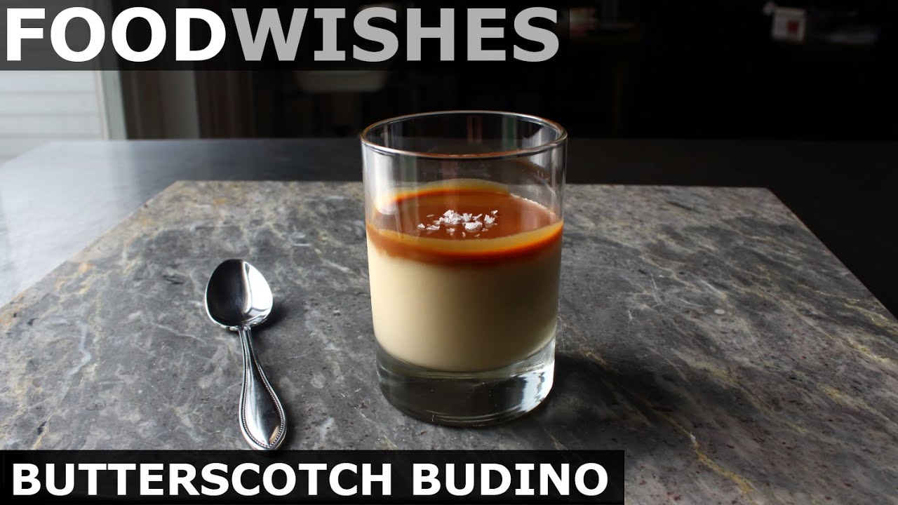 Butterscotch Budino - Italian Pudding