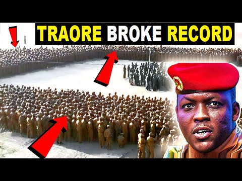 IBRAHIM TRAORÉ BROKE A RECORD BY DIVERTING 8,000 FIGHTERS TO THE FARM AFTER DEFEATING THE MILITANTS