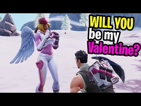 SEARCHING for my Valentines in Fortnite Random Duos and this happened...