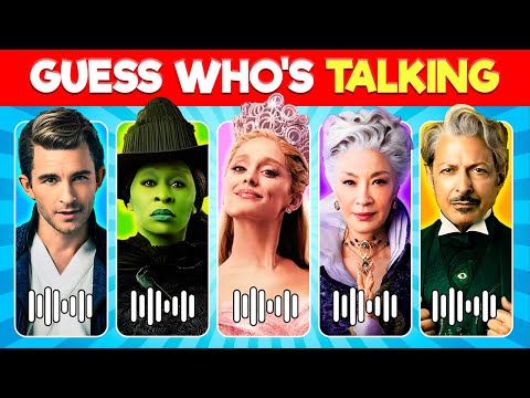 Guess the Wicked Character by the Voice | Wicked Quiz