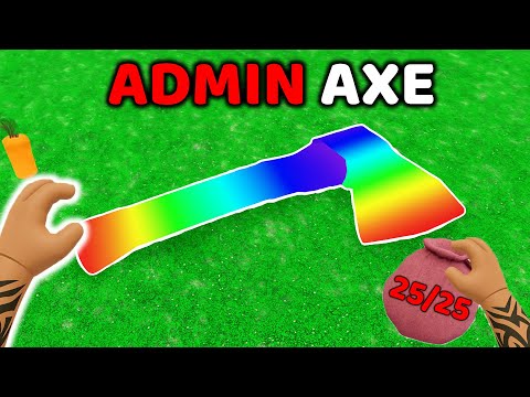 Oyuna ADMIN AXE 🪓 ile BAŞLADIM!! ORMANDA 99 GECE HAYATTA KALDIM 😎 ROBLOX 99 NIGHTS IN FOREST 🌲
