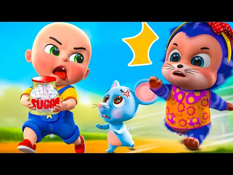 Johny Johny Yes Bobo |Jack And Jill Song | Cartoon Nursery rhymes and kids songs | Wheels On the Bus