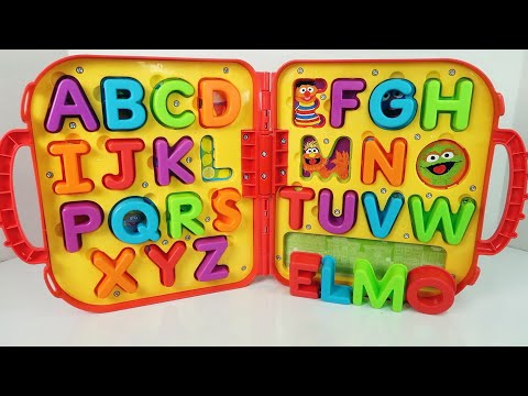 Learn to Spell with Elmo and Sesame Street Friends Alphabet Letter Set