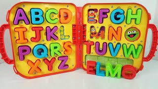 Learn to Spell with Elmo and Sesame Street Friends Alphabet Letter Set