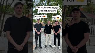 Wir wollen ein klares Zeichen zur WM 2026 setzen! #wm2026 #zeichensetzen #deutschland