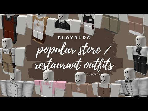 Bloxburg Codes For Cafe 07 2021 - roblox cafe worker outfit id