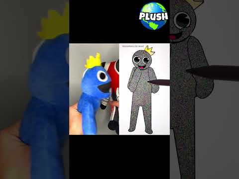 Red or Light blue? 🤔🌈 Rainbow Friends Roblox #shorts #rainbowfriends #roblox