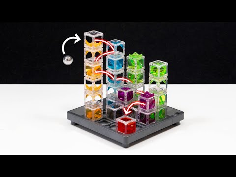EL LABERINTO GRAVITATORIO ¿PUEDES LLEGAR AL CUBO ROJO?