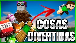 ✅ COSAS DIVERTIDAS QUE PUEDES HACER SI ESTAS ABURRIDO en MINECRAFT!