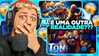 (FNAF EM OUTRA REALIDADE???😰) Mergulho Na Escuridão e Sua Agonia (FNAF: Into The Pit) | React