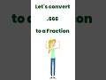 Understanding Numerator and Denominator Concepts