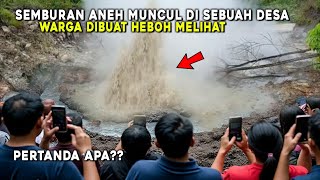 FENOMENA SEMBURAN LUMPUR ANEH BERCAMPUR GAS MUNCUL KEMBALI DI INDONESIA, WARGA HEBOH DAN PANIK