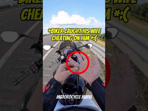 Biker caught wife cheating #motorcycle #motorbike #pov #cops