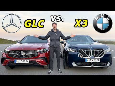 all-new BMW X3 vs Mercedes GLC comparison REVIEW - who has the best mid-size premium SUV?