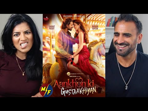 Aankhon Ki Gustaakhiyan Trailer Reaction | Vikrant Massey & Shanaya Kapoor’s Love Story 💞