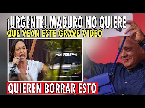 ¡URGENTE! Vean lo que ACABA de pasar en VENEZUELA la DICTADURA tiro fuerte y grave !AMENAZAS!