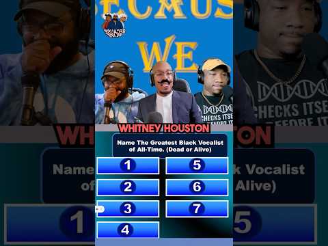 WE ASKED 25 BLACK PEOPLE… about SINGERS | #familyfeud #steveharvey #singing