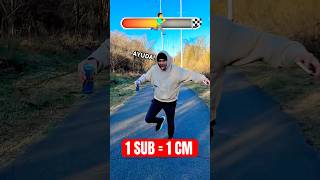 Por cada suscripción CORRO 1 CENTIMETRO 🏃‍♂️💥