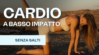 Allenamento cardio a basso impatto - Workout cardio senza salti con Giulia Calcaterra 🔥