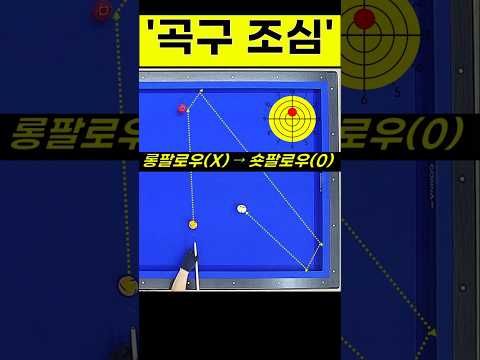 옆돌리기 왜 자꾸 길게 빠질까? (곡구 문제 해결 방법)