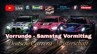 Live: Deutscher Meister legt los! | Vorrunde Samstag Vormittag | Deutsche Carrera Meisterschaft 2026