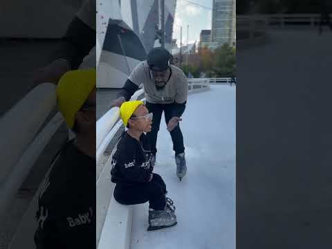 TAKING KIDS ICE SKATING‼️ #babyt #reels #shorts