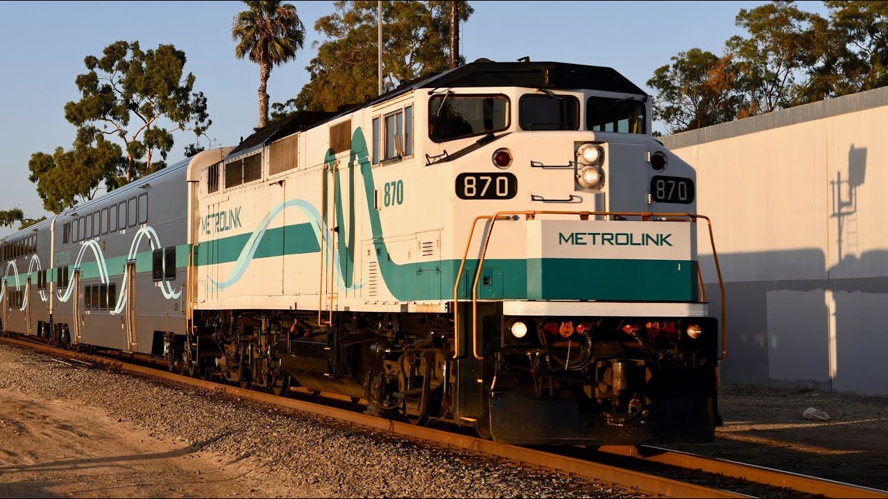 Metrolink F59 Locomotive Farewell! - CoasterFan2105