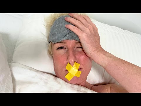 I Tried Sleeping with My Mouth Taped Shut