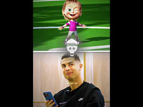 Ronaldo Is Masha's Idol ๐คฏ๐ฅ