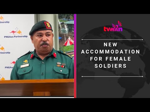 New accommodation for female soldiers