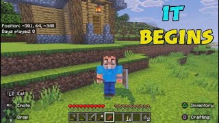 I started my bedrock forever world #1