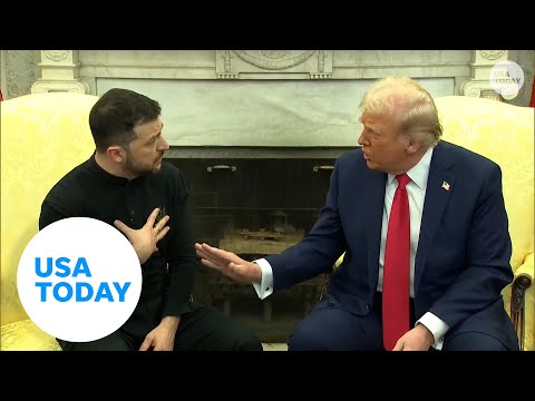 FULL VIDEO: Trump, Vance's heated exchange with Ukraine's Zelenskyy | USA TODAY