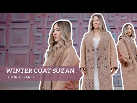 WINTER COAT SUZAN: Step by Step Sewing Tutorial PART 1 - THISISKACHI DIY