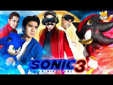 SONIC 3 EN LA VIDA REAL! | Luky REACCIONA a Changovision | Luky